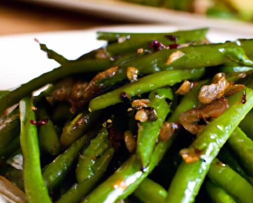 Sizzle & Spice: Easy Dry-Fried Green Beans Recipe Delight