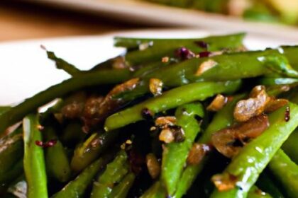 Sizzle & Spice: Easy Dry-Fried Green Beans Recipe Delight