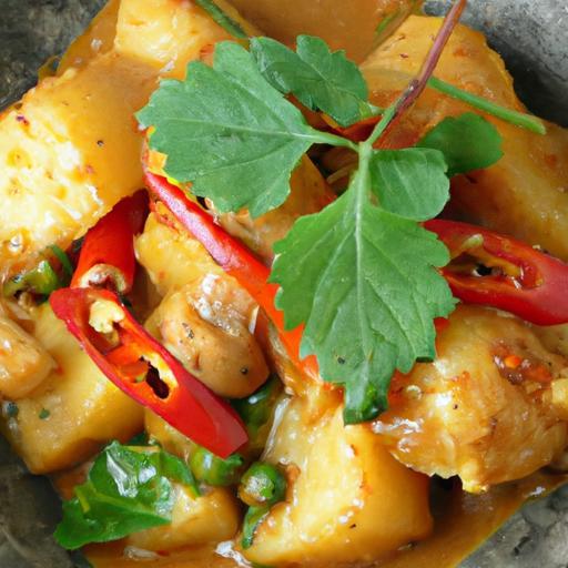 Savoring Tradition: Mild Thai Potato Curry Delight Unveiled