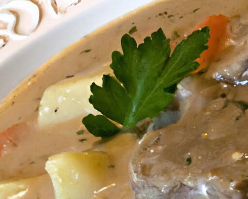 Mastering Classic French Veal Stew in Silky Cream Sauce