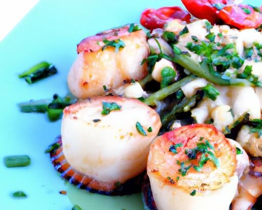 Savoring Tradition: Classic Scallops in Garlic Sauce Delight