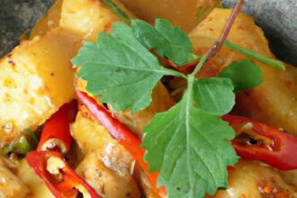 Savoring Tradition: Mild Thai Potato Curry Delight Unveiled