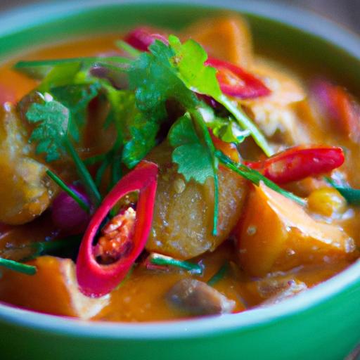 Savoring Tradition: Mild Thai Potato Curry Delight Unveiled