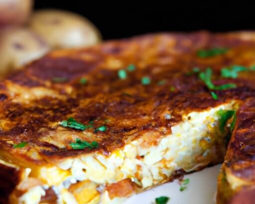 Golden Layers: Crafting the Perfect Persian Potato Frittata
