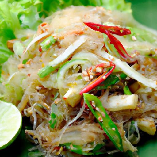 Zesty Guide: Crafting Authentic Thai Glass Noodle Salad