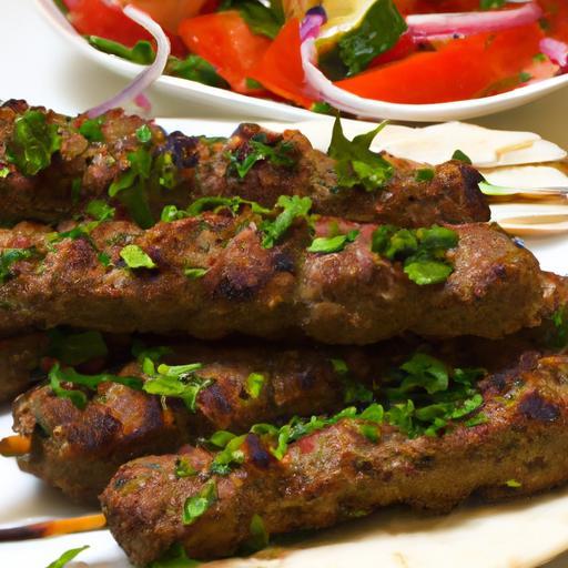 Crafting Lebanese Ground Meat Skewers: A Flavorful Guide