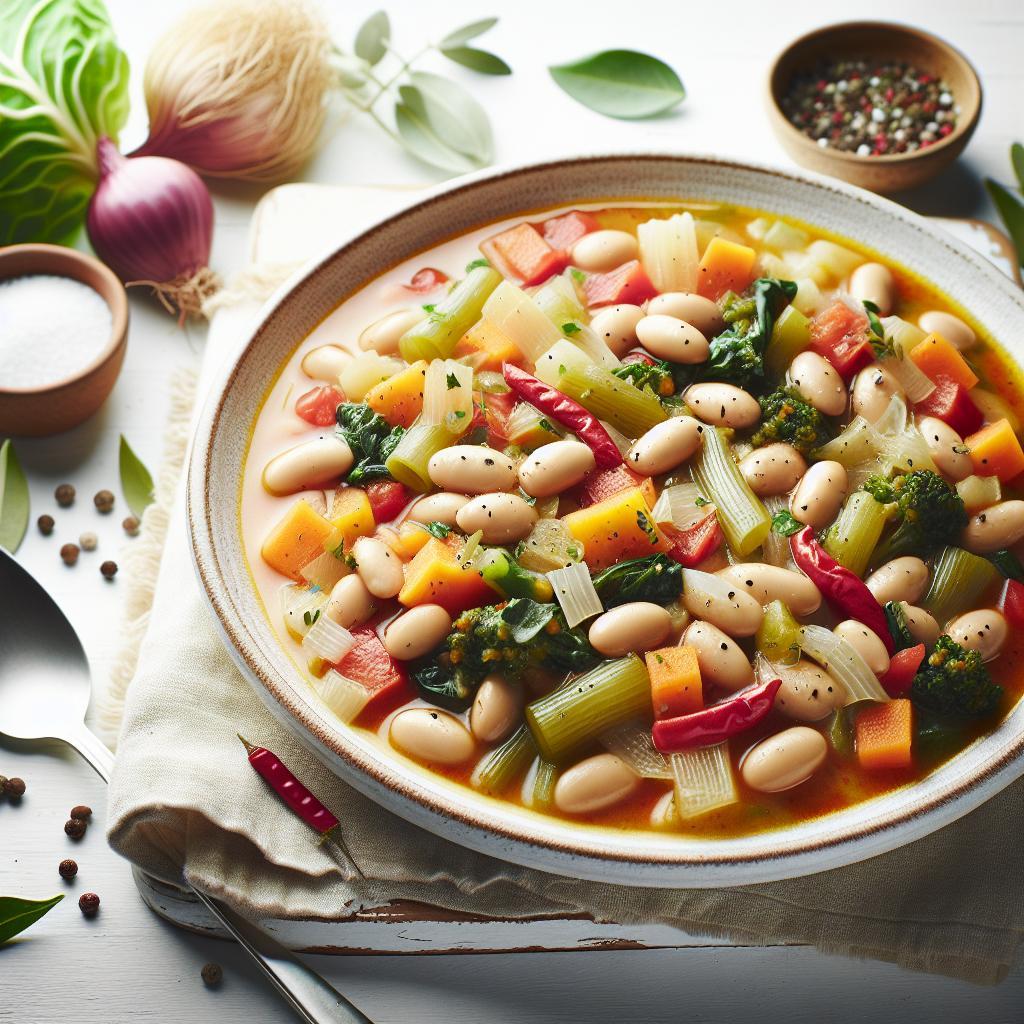 Hearty & Easy Vegetarian White Bean Stew: A Simple Delight