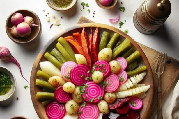 Tangy Delight: Crafting Lebanese Pickled Turnips & Beets