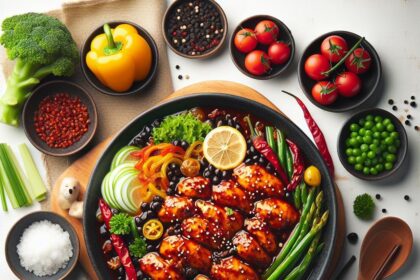 Fiery Fusion: Mastering Spicy Chicken with Black Bean Sauce