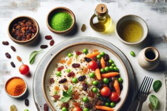 Savor the Flavor: Crafting Persian Lentil & Raisin Rice