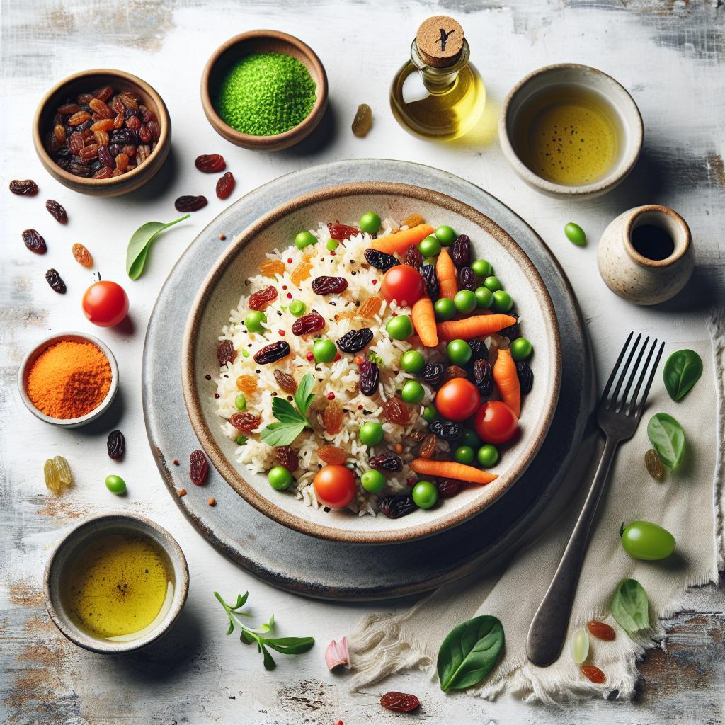 Savor the Flavor: Crafting Persian Lentil & Raisin Rice