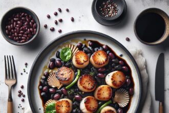 Unlock Flavor: Seared Scallops with Bold Black Bean Sauce