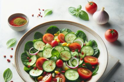 Simple & Zesty Dressing Ideas for Salad Shirazi Ab-Ghooreh