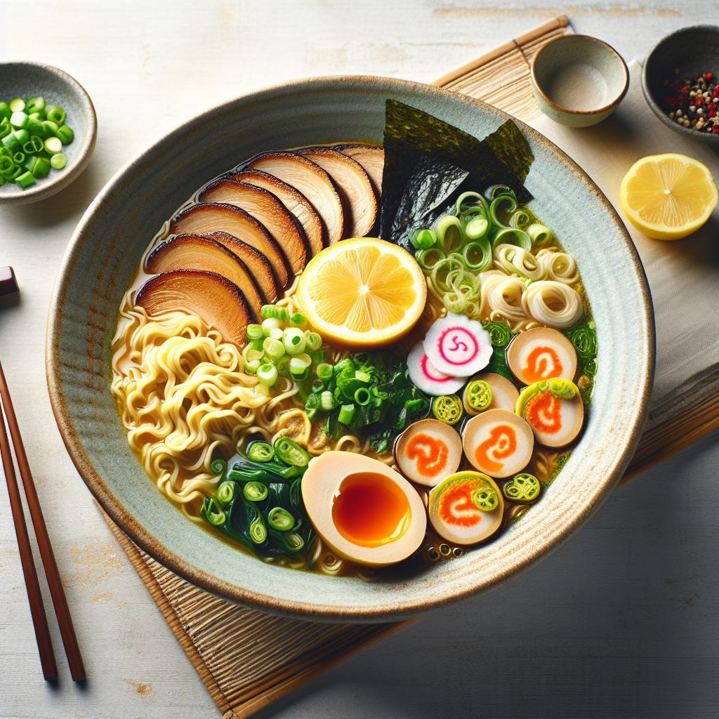 Mastering Authentic Yuzu Shio Ramen: A Zesty Homemade Recipe