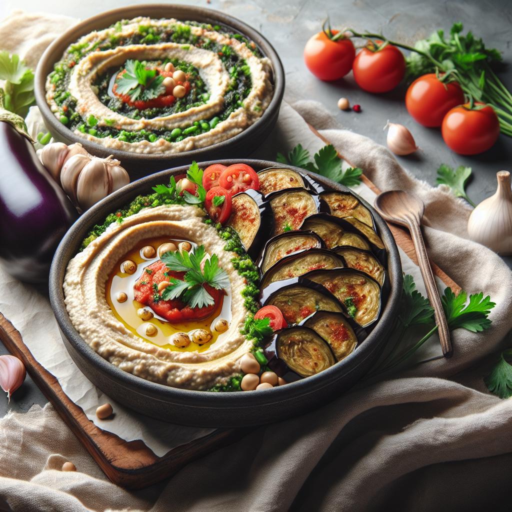 Baba Ghanoush vs. Mutabbal: Unveiling Eggplant Elegance