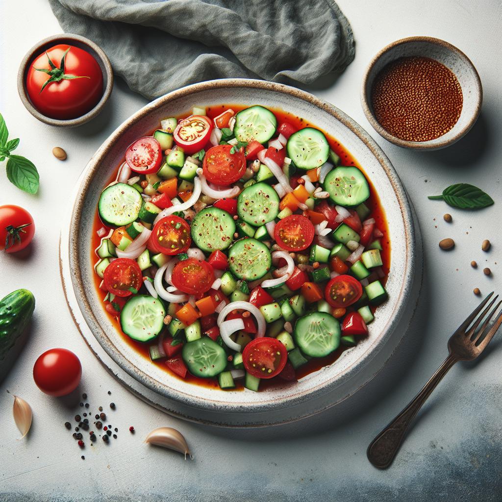 Simple & Zesty Dressing Ideas for Salad Shirazi Ab-Ghooreh