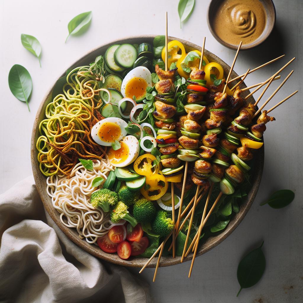 Savor Tradition: Authentic Singaporean Satay Bee Hoon Recipe