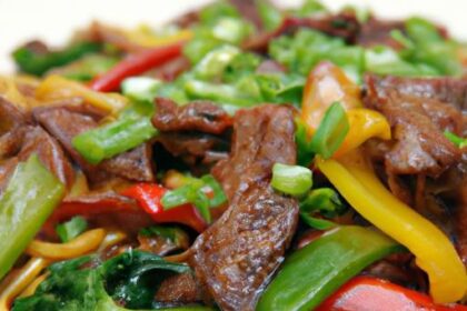 Savoring Tradition: Cantonese Beef & Noodle Stir-Fry Magic