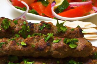 Crafting Lebanese Ground Meat Skewers: A Flavorful Guide