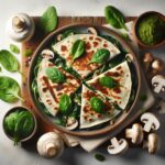 Savor the Flavor: Baked Spinach Mushroom Quesadillas Recipe