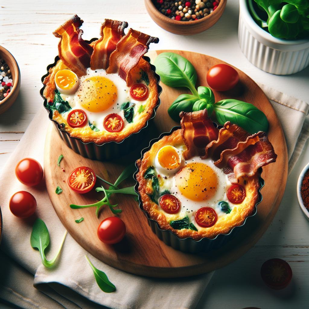 Crispy Bacon Baked Egg Cups: A Savory Breakfast Treat