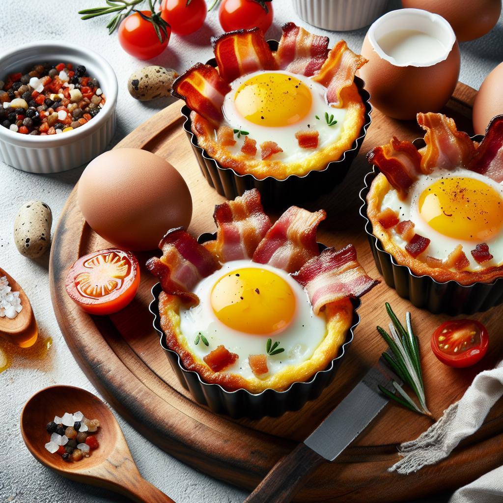 Crispy Bacon Baked Egg Cups: Your Savory Breakfast Fix