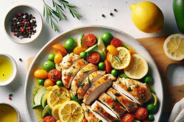 Zesty Mediterranean Lemon Chicken: A Citrus Delight Recipe