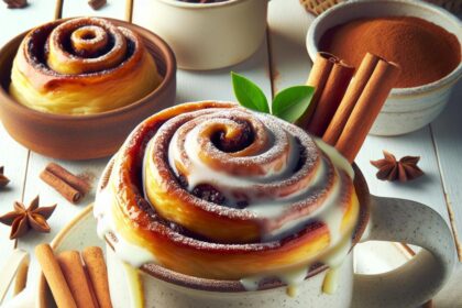 Whip Up a Sweet Cinnamon Roll Mug Treat in Minutes!