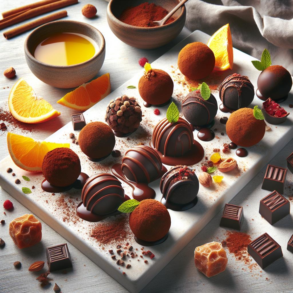 Decadent Speculoos Spiced Chocolate Truffles to Savor