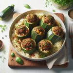 Hearty Beef and Rice Stuffed Zucchini: A Flavorful Twist