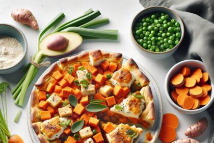 Hearty Turkey Shepherd’s Pie with a Sweet Potato Twist