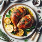 Zesty Lemon Herb Chicken Thighs: A Flavorful Roast Guide