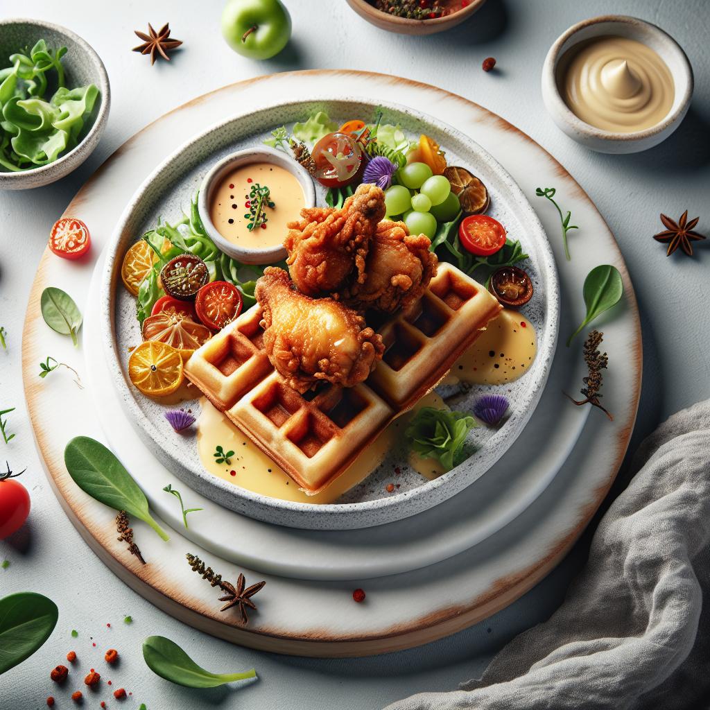Mini Chicken & Waffles: Big Flavor in Every Bite