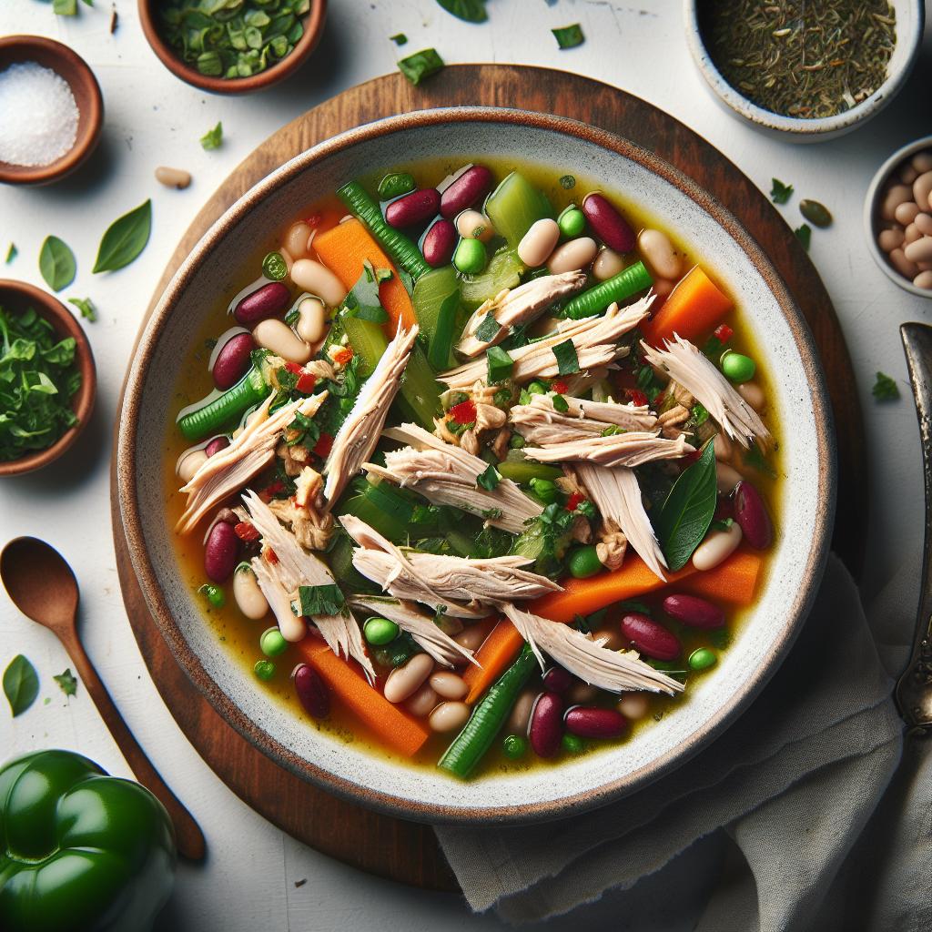 Hearty Harmony: The Ultimate Chicken and Bean Soup Recipe