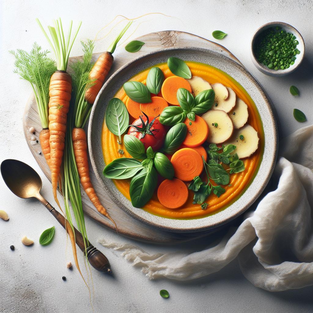 Warm Up Your Day with Roasted Carrot and Ginger Soup