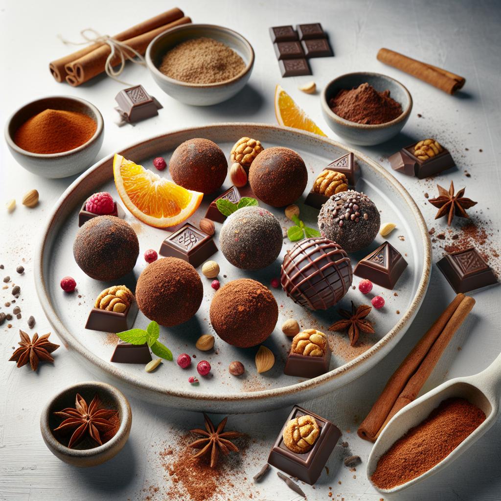 Decadent Speculoos Spiced Chocolate Truffles to Savor