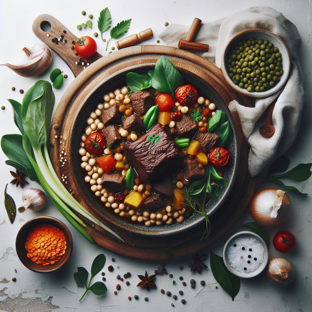 Hearty Beef and Lentil Stew: A Nutritious Comfort Classic