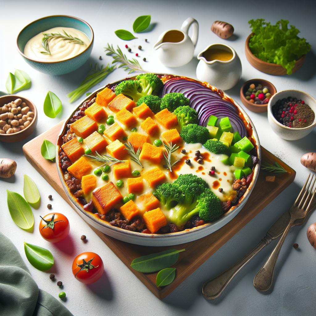 Hearty Turkey Shepherd's Pie with a Sweet Potato Twist