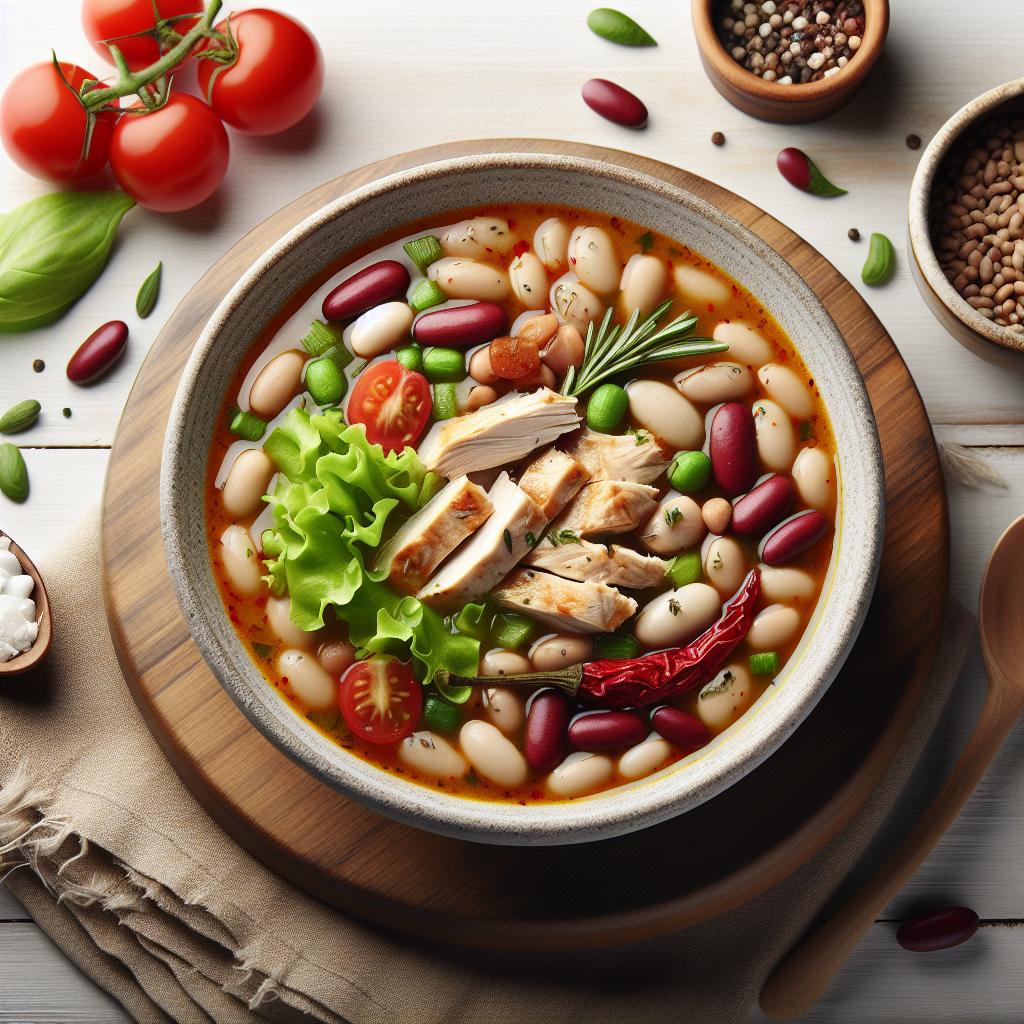 Hearty Harmony: Exploring the Comfort of Chicken Bean Soup