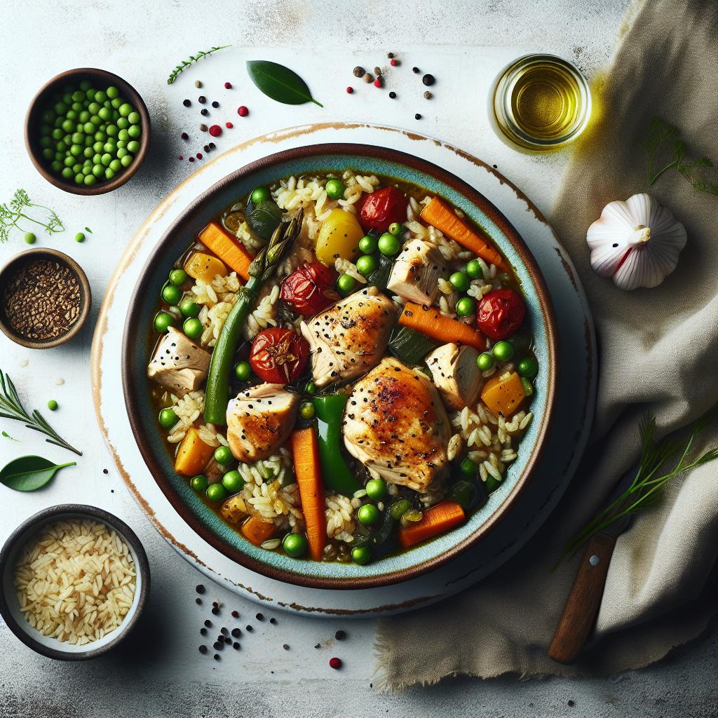 Hearty Chicken and Rice Stew: Comfort in Every Spoonful