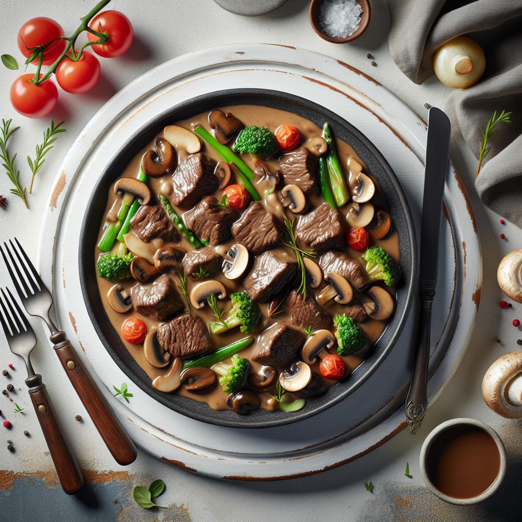 Savory Beef Tips with Mushroom Gravy: A Comfort Classic