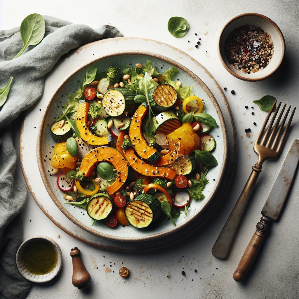 Savor the Season: Roasted Squash Salad Delight Unveiled