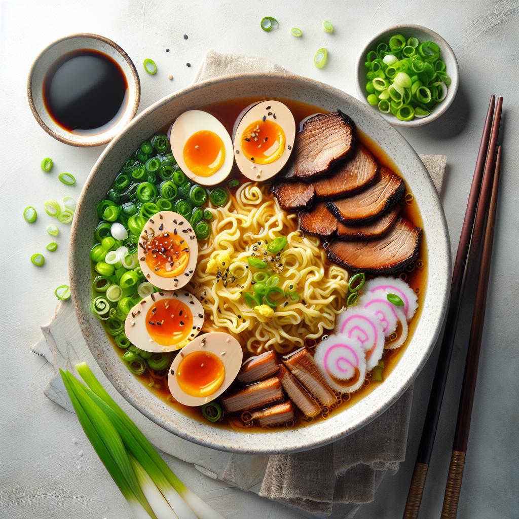 Quick & Tasty: Easy Soy Sauce Ramen Recipe to Savor