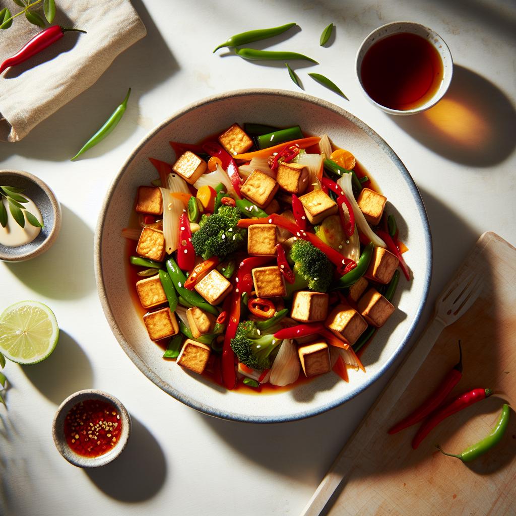 Quick & Zesty: Easy Spicy Tofu Stir Fry Recipe Unveiled