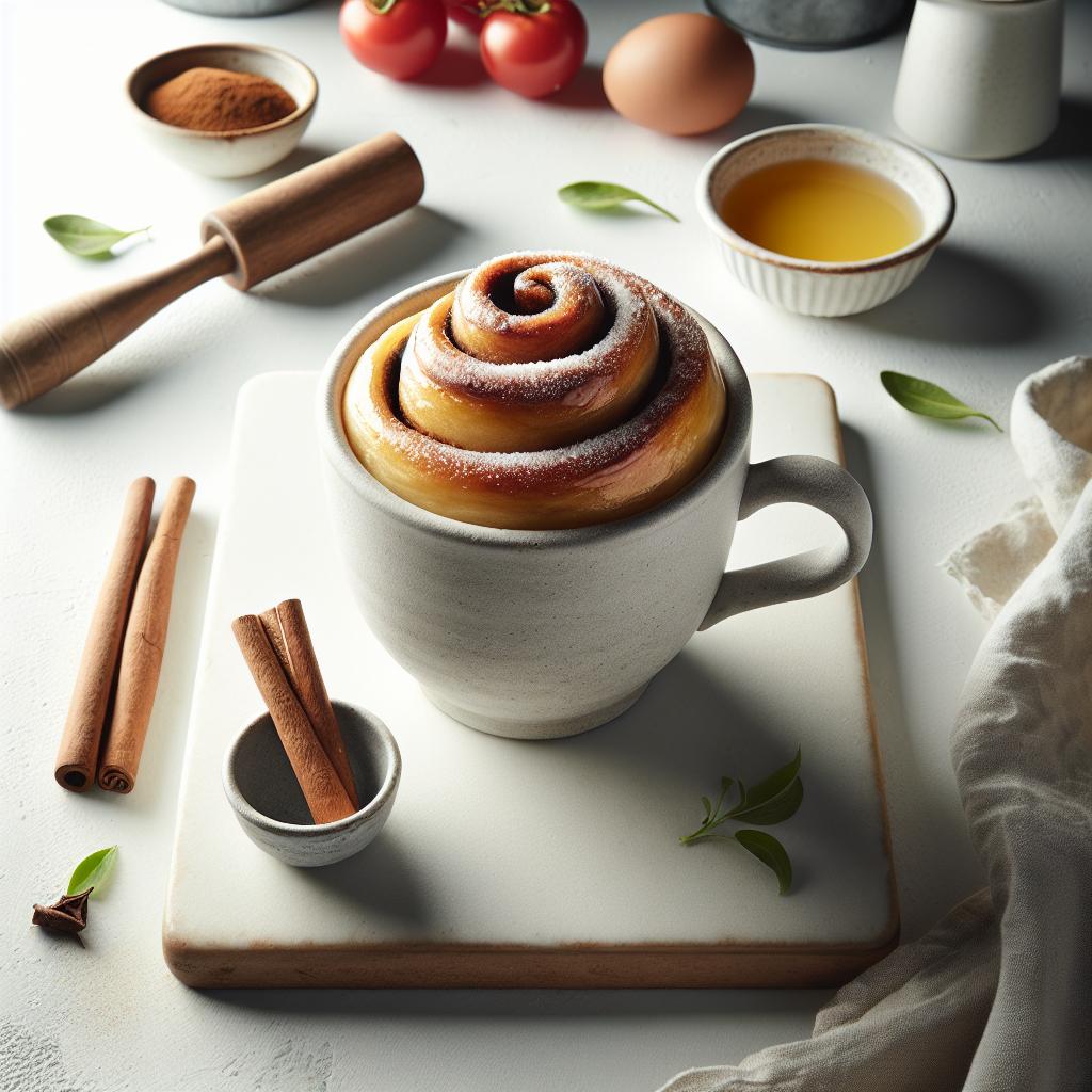 Whip Up a Sweet Cinnamon Roll Mug Treat in Minutes!