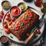 Savor the Hearty Vegan Lentil Loaf with Tangy Tomato Glaze