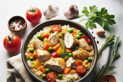 Hearty Chicken and Rice Stew: Comfort in Every Spoonful