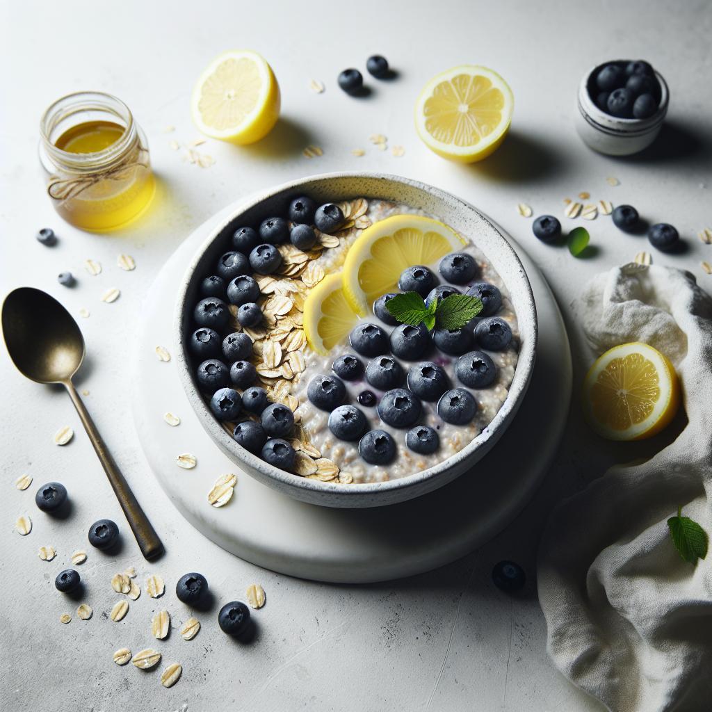 Brighten Your Mornings with Lemon Blueberry Overnight Oats