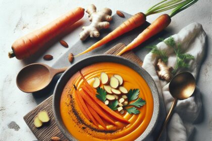 Warm Up Your Day with Roasted Carrot and Ginger Soup