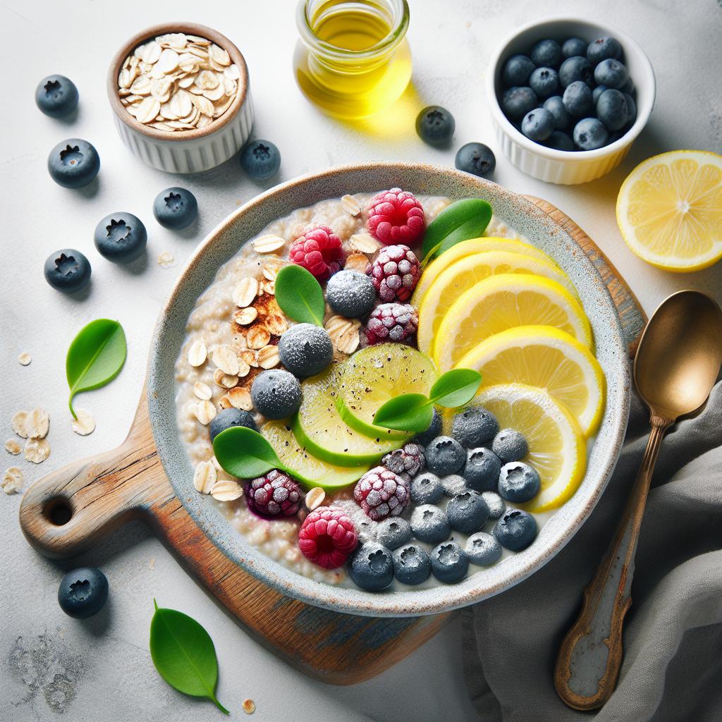 Brighten Your Mornings with Lemon Blueberry Overnight Oats